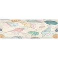 thumbnail image 1 of Coolnut Window Valance -Summer Ocean Kitchen Curtain - Curtains Rod Pocket Blackout Valance Topper Curtains for Kitchen Bathroom, 1 Panel, 54x18in Home Decor, 1 of 6
