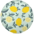thumbnail image 1 of Coolnut Yellow Lemons Round Placemats Waterproof Non-Slip Washable Place Mats Polyester Table Mats Set of 4 Heat Resistant for Home Kitchen Holiday Party Home Decor Gifts, 1 of 7