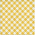thumbnail image 1 of Coolnut Yellow Plaid Cloth Napkins Set of 6, Durable Printed Washable Table Napkins for Valentines, Weddings, Dinners Parties Home Decor, 20 x 20 Inch Washcloth Gift, 1 of 7
