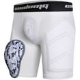 thumbnail image 1 of Coolomg Youth Boys Baseball Sliding Shorts with Soft Athletic Cup Padded Compression Shorts for Football Lacrosse, 1 of 6