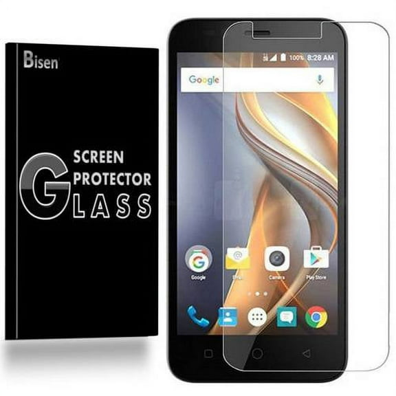Coolpad Catalyst [BISEN] 9H Tempered Glass Screen Protector, Anti-Scratch, Anti-Shock, Shatterproof, Bubble Free