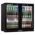 thumbnail image 1 of Coolski 7.4 Cu.ft Back Bar Cooler Commercial Undercounter Refrigerator with 2 Glass Door, Doe/ETL, 1 of 8