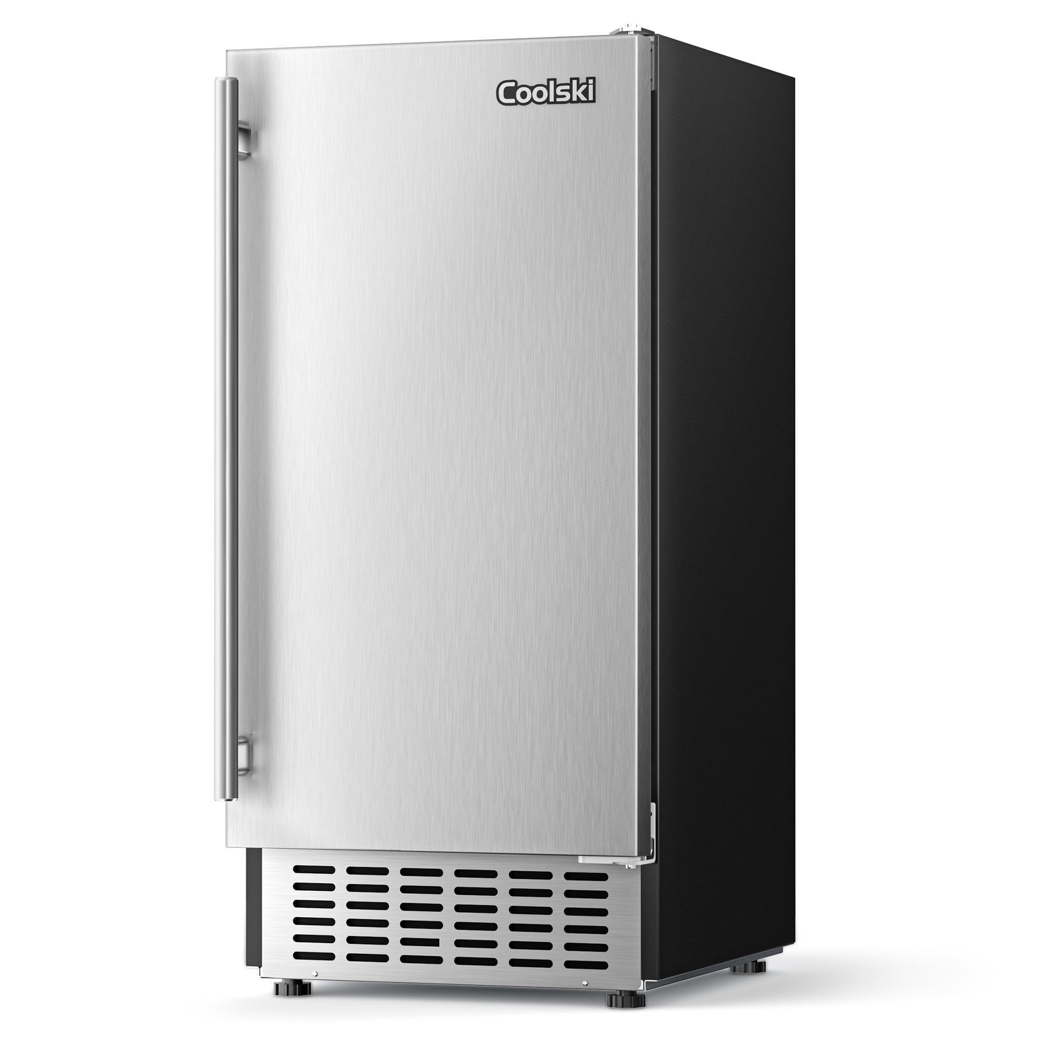 Coolski 15" Stainless Steel Commercial Undercounter Ice Maker