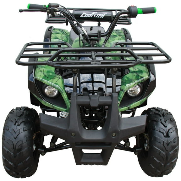 Coolster 3125R Mid-Size Deluxe Utility Quad - 120cc, Automatic with Reverse, Electric Start,