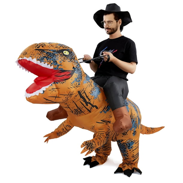 Cooltop Inflatable Dinosaur Costumes for Adult Kids Halloween Party