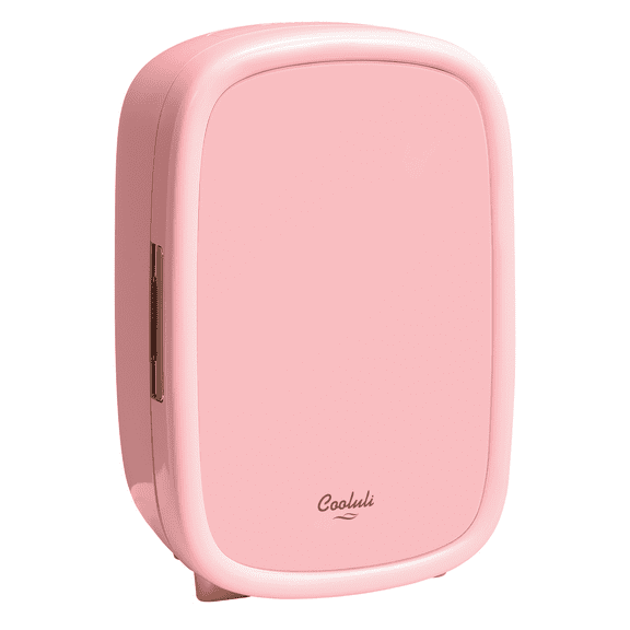 Cooluli 12 Liter Beauty Mini Fridge, Pink