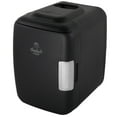 thumbnail image 1 of Cooluli Classic 4-Liter Portable Cooler/Warmer Mini Fridge, Black, 1 of 2