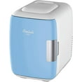 thumbnail image 1 of Cooluli Electric 4-Liter Portable Cooler/Warmer Mini Fridge, Blue, 1 of 7