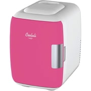 Cooluli Electric 4-Liter Portable Cooler/Warmer Mini Fridge Fuchsia