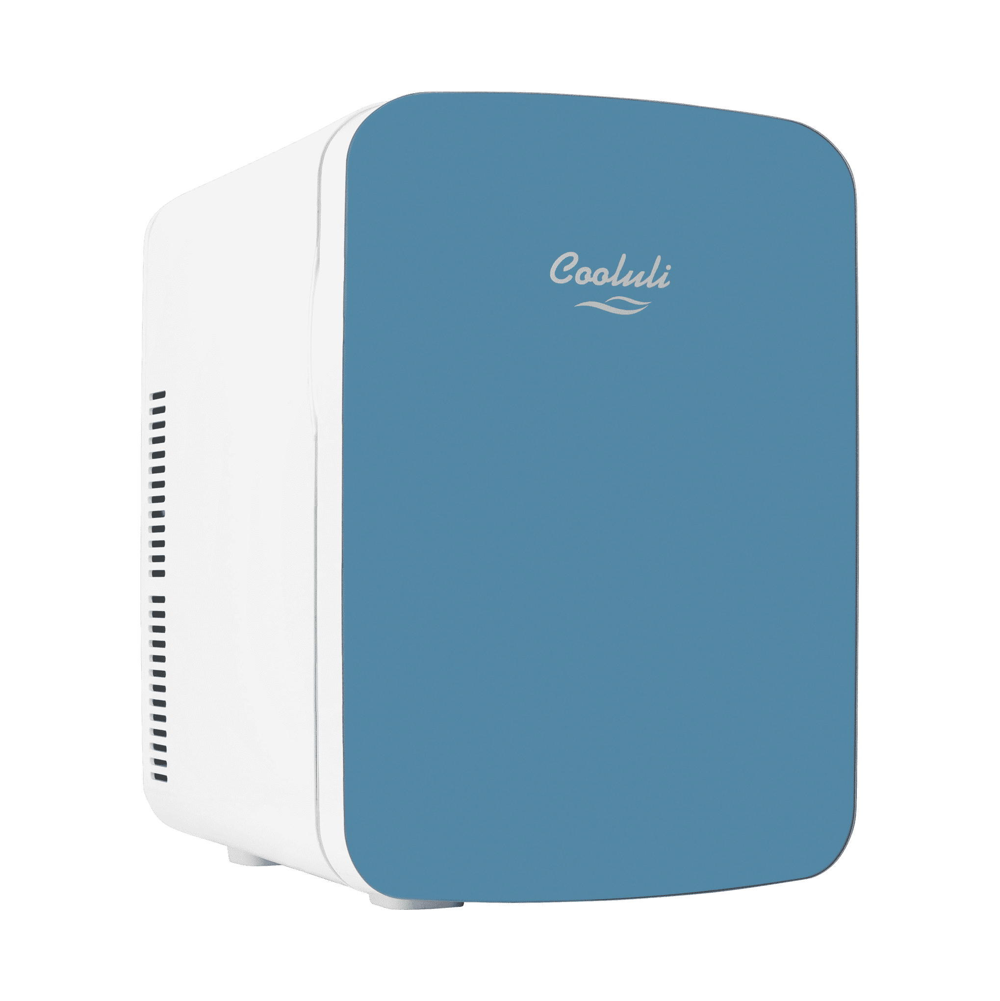 Cooluli Infinity Blue 15 Liter Compact Portable Cooler Warmer Mini Fridge  for Bedroom, Office, Dorm, Car - Great for Skincare & Cosmetics  (110-240V/12V) 