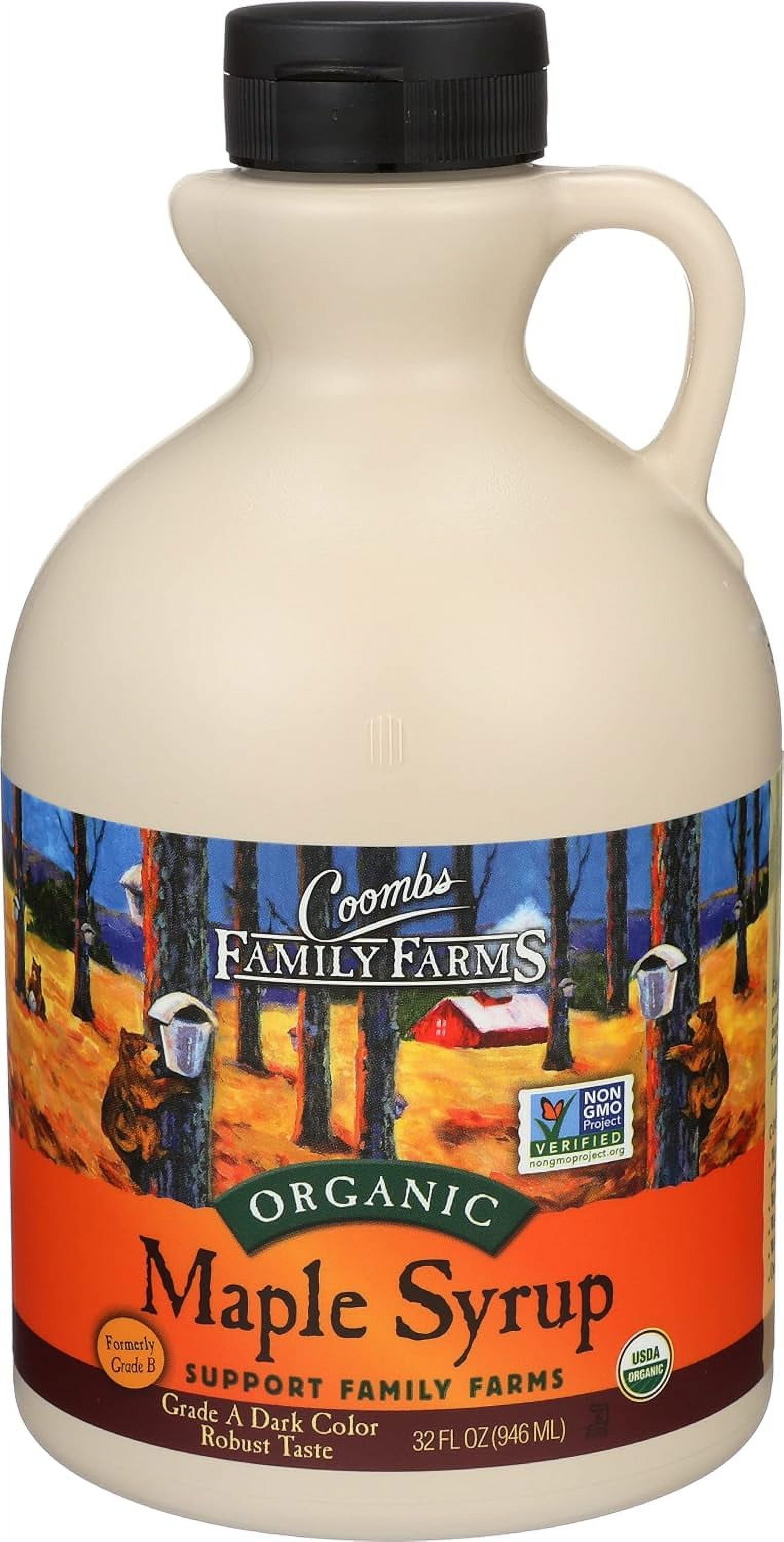 Coombs Family Farms Organic Maple Syrup 32 fl oz Pack of 3
