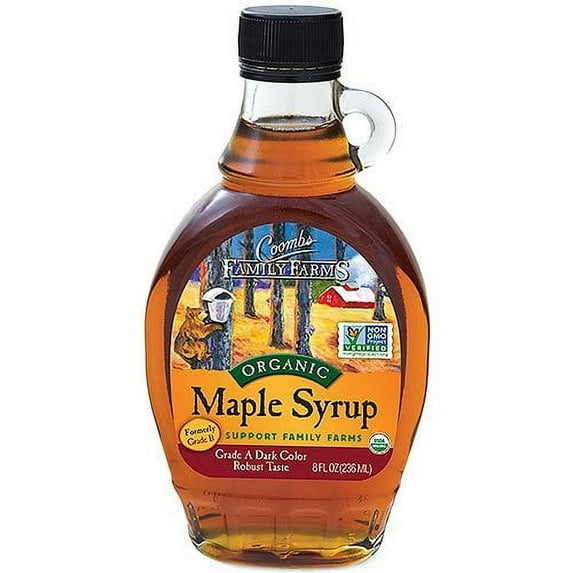 Coombs Family Farms Organic Maple Syrup, 8 Oz