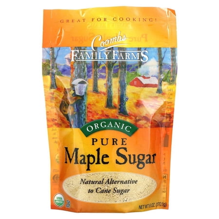 Coombs Family Farms, Organic Pure Maple Sugar, 6 oz Pack of 2