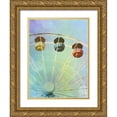 thumbnail image 1 of Coomes, Sylvia 12x14 Gold Ornate Wood Framed with Double Matting Museum Art Print Titled - Rainbow Ferris Wheel IV, 1 of 4