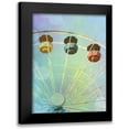 thumbnail image 1 of Coomes, Sylvia 15x18 Black Modern Framed Museum Art Print Titled - Rainbow Ferris Wheel IV, 1 of 5
