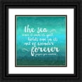 thumbnail image 1 of Coon, Tracey 15x15 Black Ornate Wood Framed with Double Matting Museum Art Print Titled - The Voice of the Sea I, 1 of 4