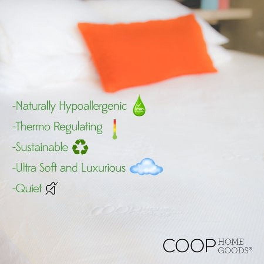 Twin White Waterproof Hypoallergenic Mattress Protector Pad