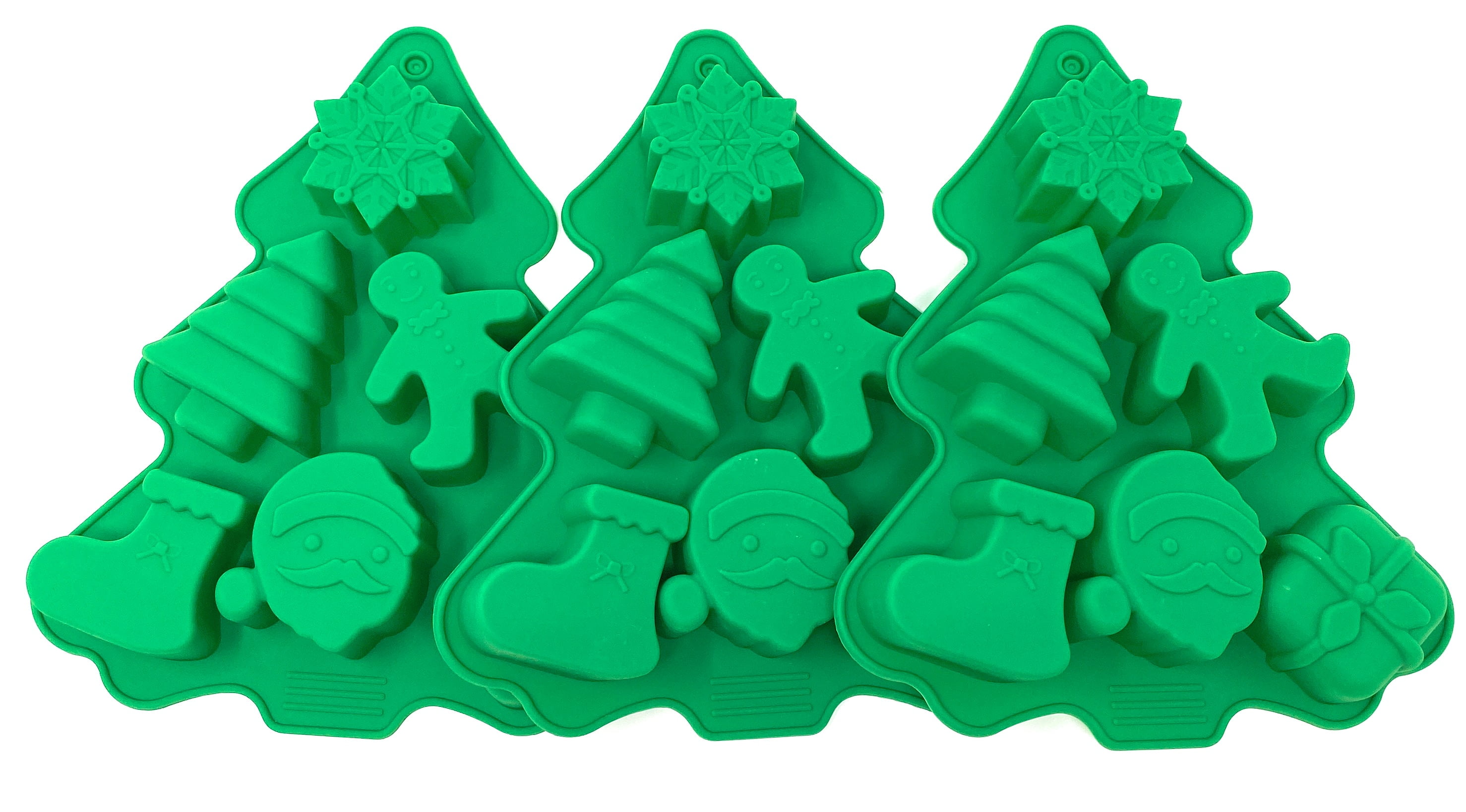 Santas In Cars Lovely Christmas Cake Molds Silicone Chocolate Mold Easy  Clean for Baking - Silicone Molds Wholesale & Retail - Fondant, Soap, Candy,  DIY Cake Molds