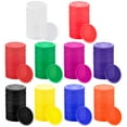 Coopay 300 Pieces 10 Colors Plastic Learning Counters Disks Bingo Chip ...