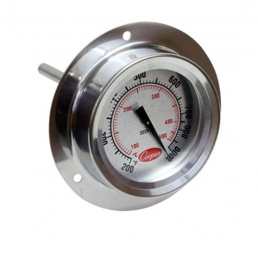 Cooper-Atkins 2225-20 Flange Mount Pizza Oven Thermometer,Each