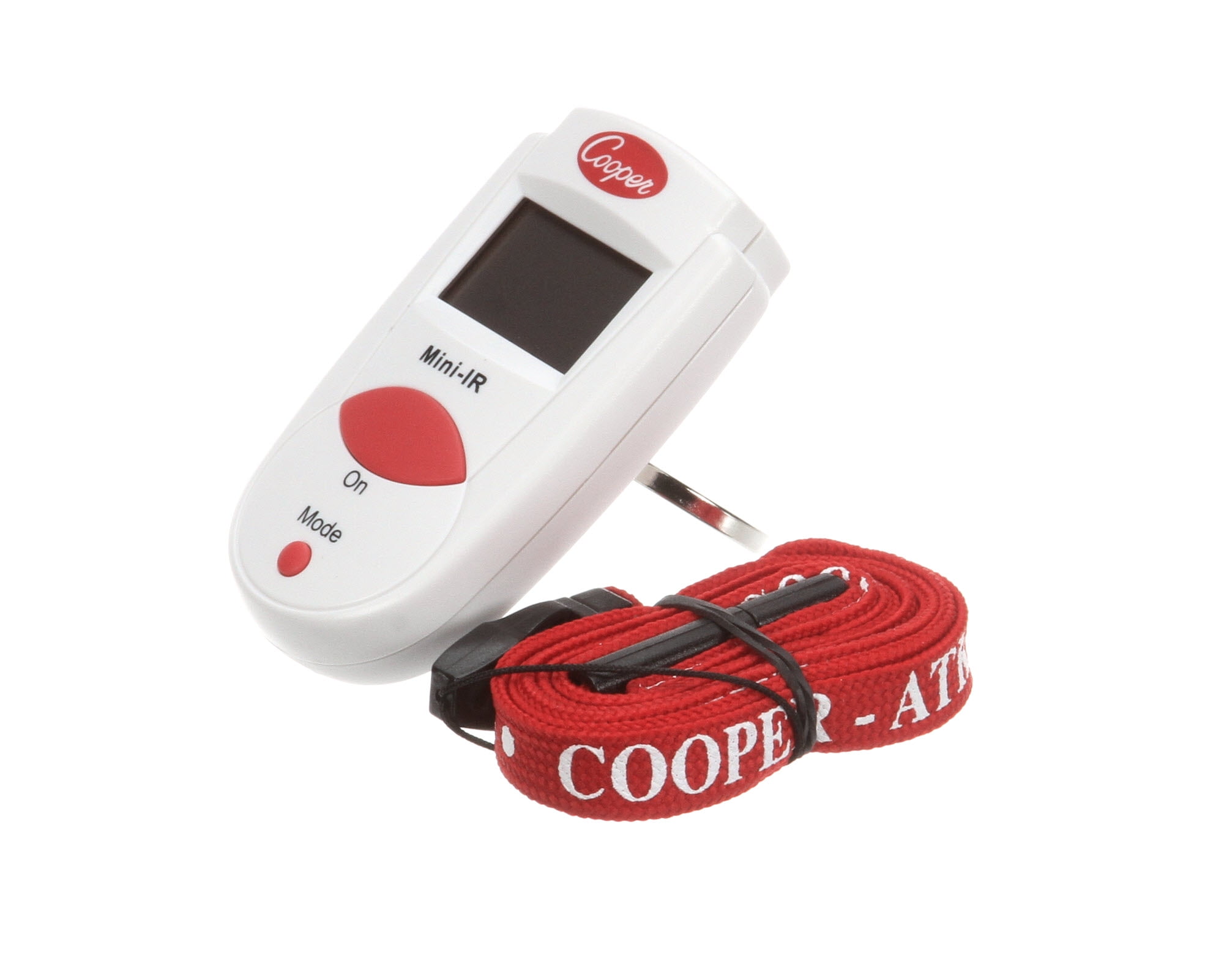 Cooper Atkins 470 Mini Infrared Thermometer, -27┬░ to 428┬░F (-32 to 220┬░C), includes key ring & lanyard, 1:1 optics