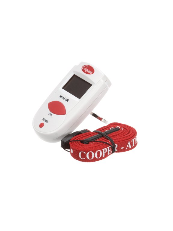 Cooper Atkins 470 Mini Infrared Thermometer, -27 to 428F (-32 to 220C), includes key ring & lanyard, 1:1 optics