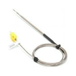 Cooper Atkins Type K Thermocouple Oven Needle Probe with Stainless Steel Braided Cable - 3 per case.