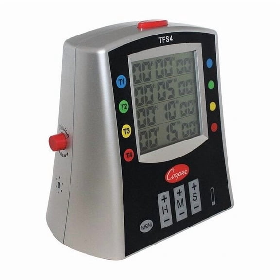 Cooper-Atkins Digital Timer,Min. Time Setting 59 sec. TFS4-01