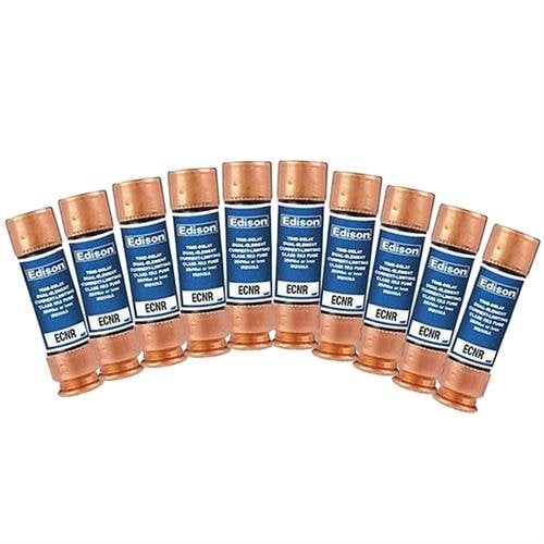 Cooper Bussman FRN-R-60 - Box of 10 Edison Replacement Time Delay Fuse - 60 Amp 250V - RK5 Dual Element