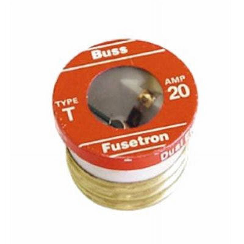Cooper Bussmann 2Pk. 20Amp Type T Plug Fuse 1 Pack