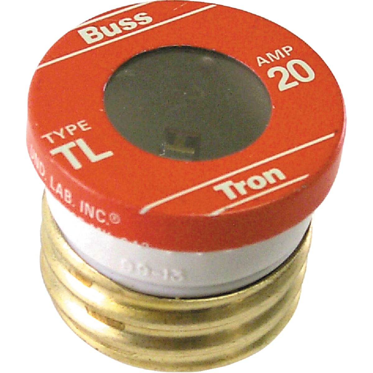 Cooper Bussmann BP/TL-20 Plug Fuse, Type TL, Time Delay, 20-Amp