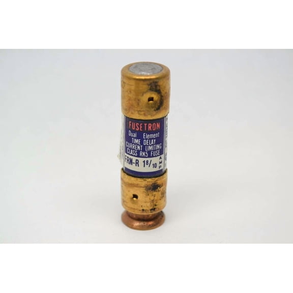 Cooper Bussmann Brand FRN-R-1-8/10 (FRN-R-1.8) 1.8Amp Fusetron Dual Element Time-Delay Fuse 250V