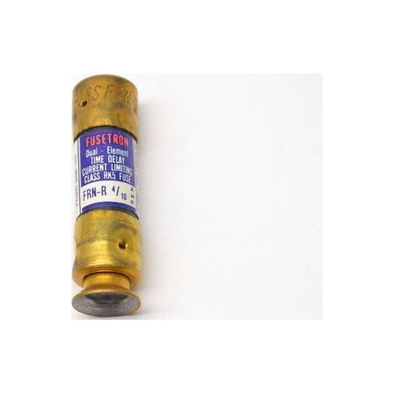 Cooper Bussmann Brand FRN-R-4/10 (FRN-R-0.4) 0.4Amp Fusetron Dual Element Time-Delay Fuse 250V