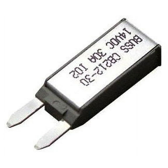 Cooper Bussmann CB212 Automotive Circuit Breaker, 25A, 12V DC, Plug In, Thermoplastic