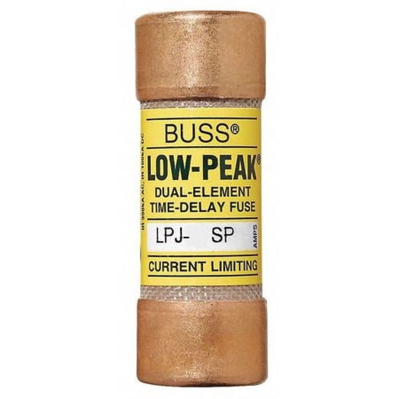 Cooper Bussmann LPJ-10SP Class J Low-Peak Time Delay Fuse, 10A, 600V