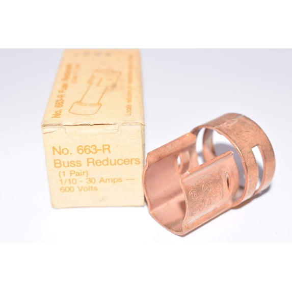 Cooper Bussmann NO.663-R Fuse, Buss Class R Reducer