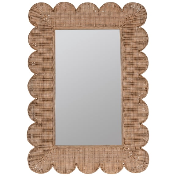 Cooper Classics Brooke Natural 29" x 40 1/2" Wall Mirror