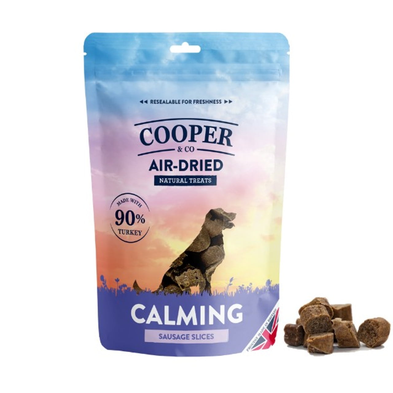 Cooper Co Air Dried Treats Calming Turkey with Camomile 100g Case of 10 Walmart