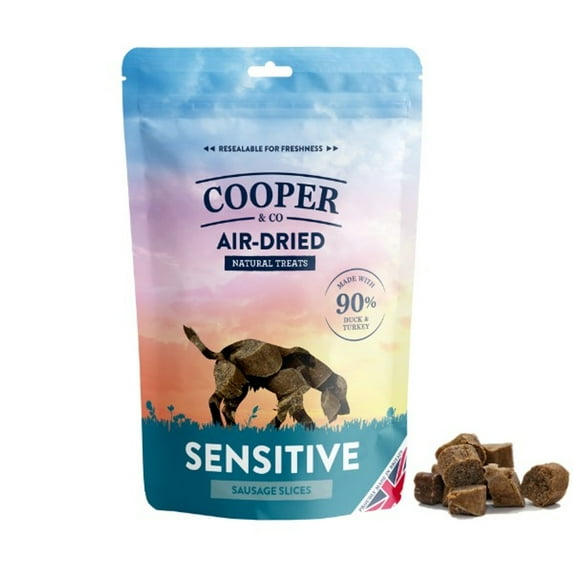 Cooper & Co Air Dried Treats Sensitive Duck 100g Case of 10