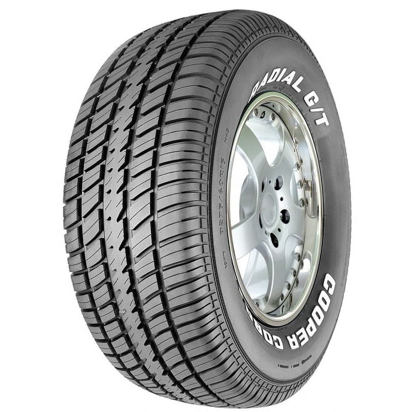 Cooper Cobra Radial G/T 275/60R15 107 T Tire. Fits: 1990-92 Chevrolet C1500 WT, 1990-92 GMC C1500 Sierra SLX