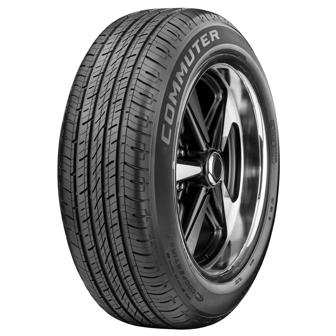 Cooper Commuter All-Season 225/60R16 98H Tire Fits: 2010 Subaru Outback 2.5i, 2005 Subaru Outback i