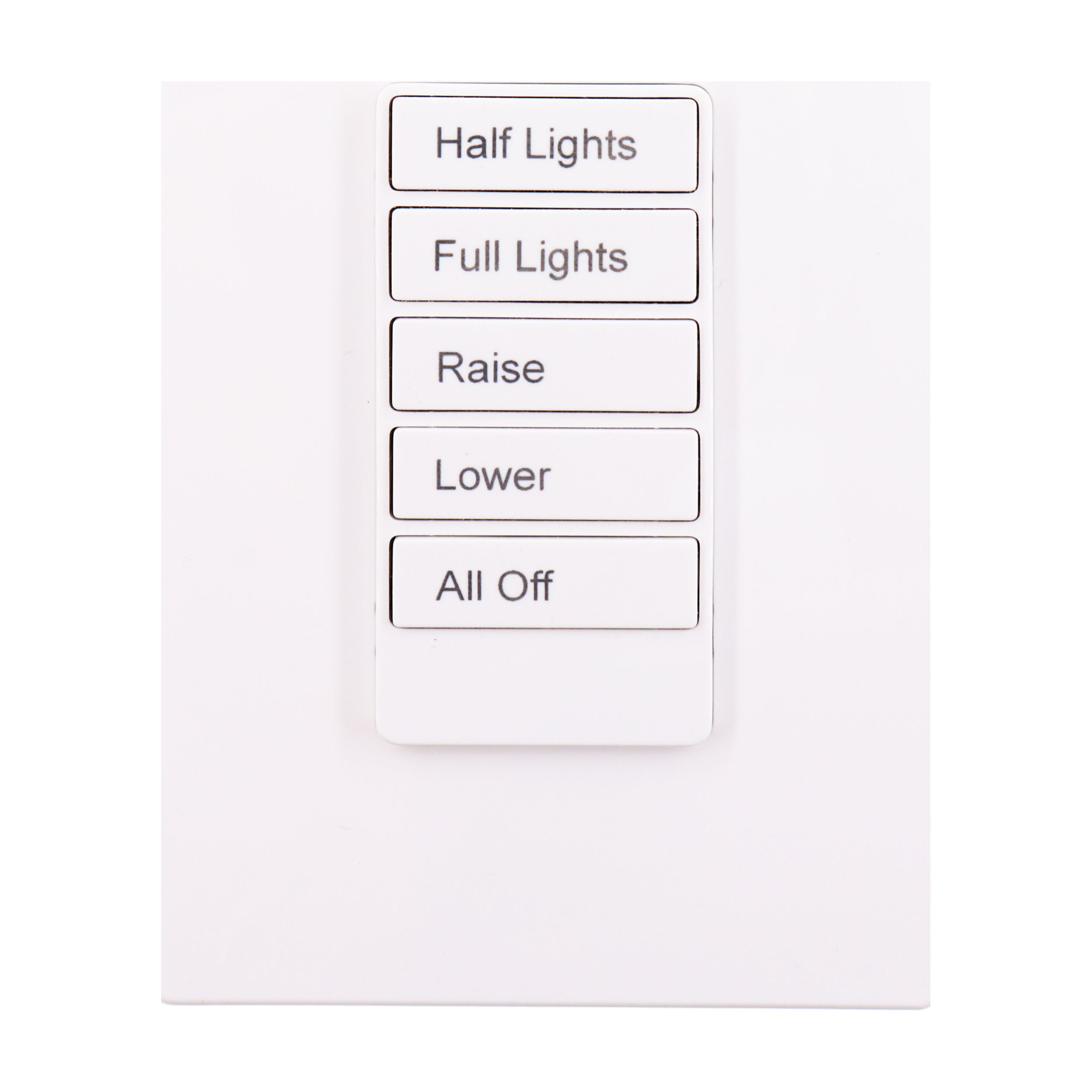 Cooper Controls RC-5TSB-OS2-W Room Controller, Office Station 2, White ...