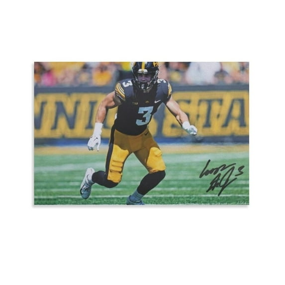 Cooper DeJean American Football Poster Wall Art Gifts Bedroom Prints Home Decor Hanging Picture Print Canvas Poster Wall Paint Art Posters Decor Modern Home Artworks Gift 08x12inch(20x30cm)