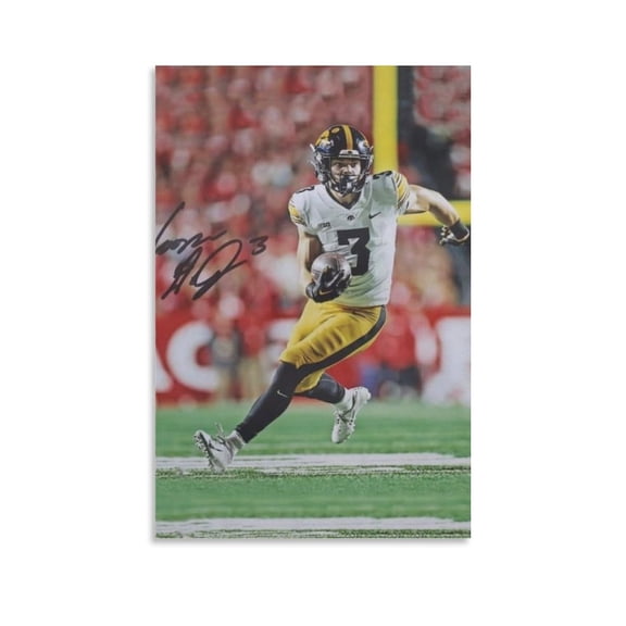 Cooper DeJean American Football Poster Wall Art Gifts Bedroom Prints Home Decor Room Aesthetic Poster Print Art Wall Painting Canvas Posters Gifts Modern Bedroom Decor 16x24inch(40x60cm)