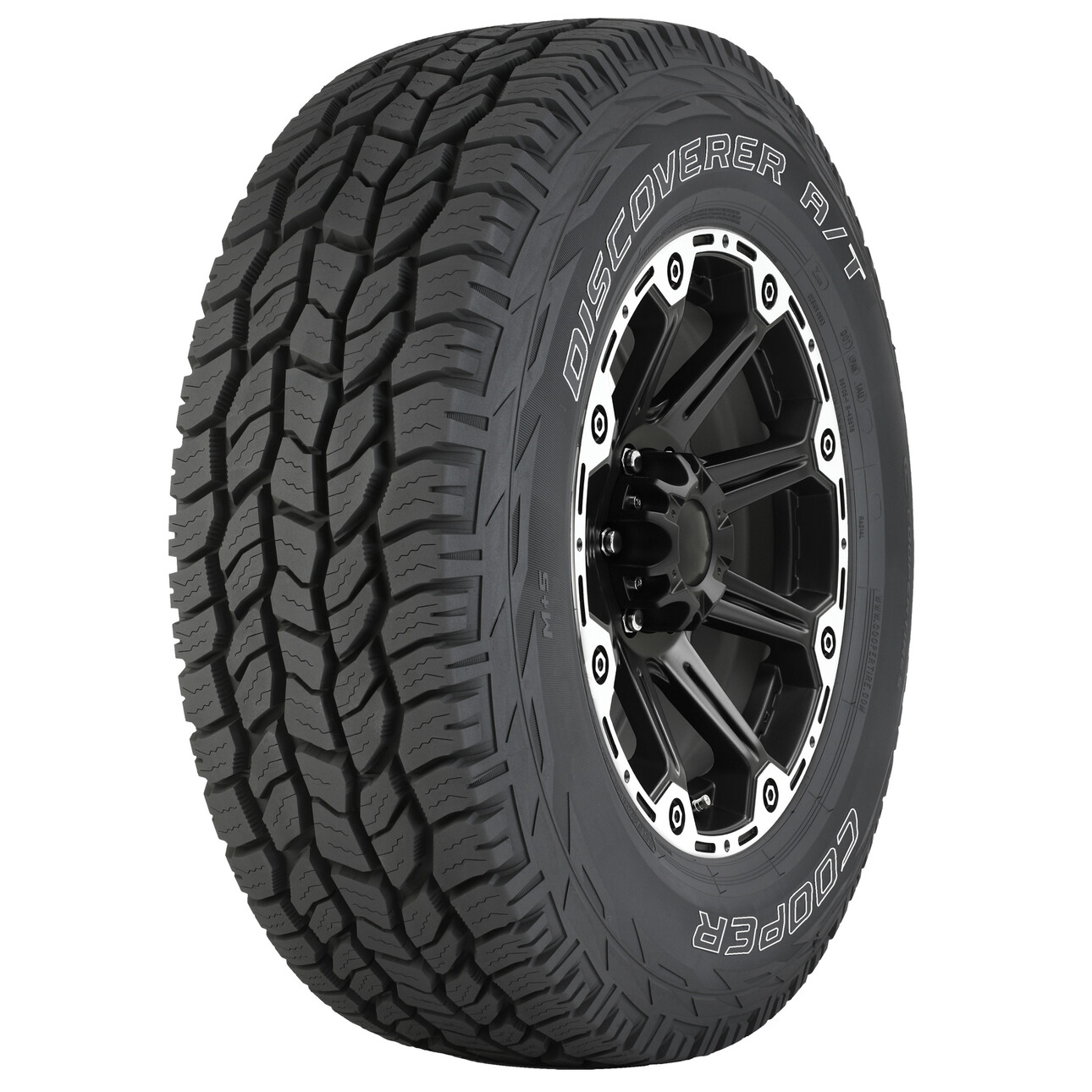 Cooper Discoverer A/T All-Season 245/65R17 107T Tire Fits: 2004 Jeep Grand Cherokee Overland, 2019 Jeep Cherokee Trailhawk Elite - image 1 of 10
