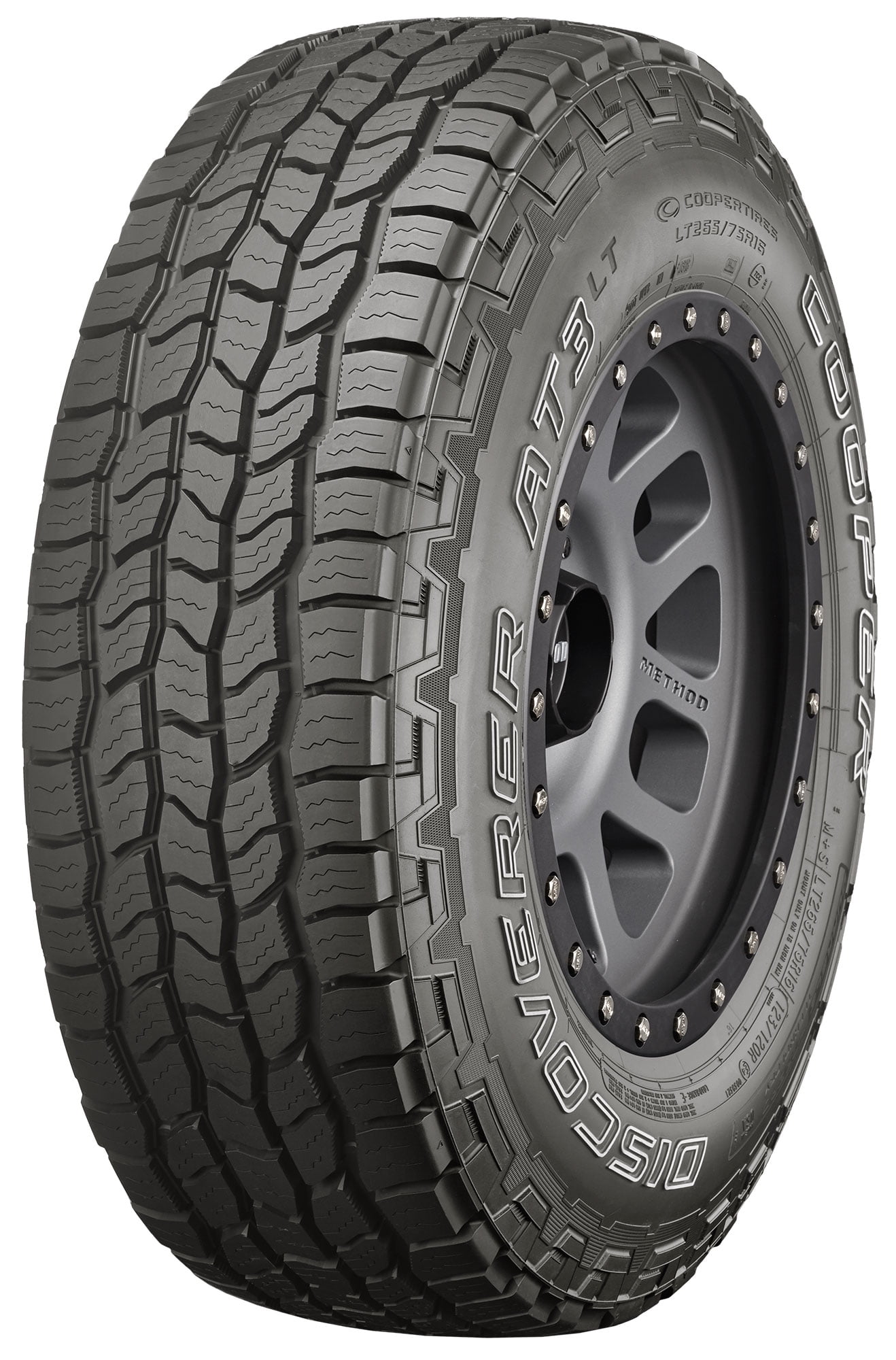 Cooper Discoverer AT3 LT All-Season LT245/70R16 E 118R Tire Fits: 2002-03 Jeep Grand Cherokee Overland, 2003-06 Kia Sorento EX