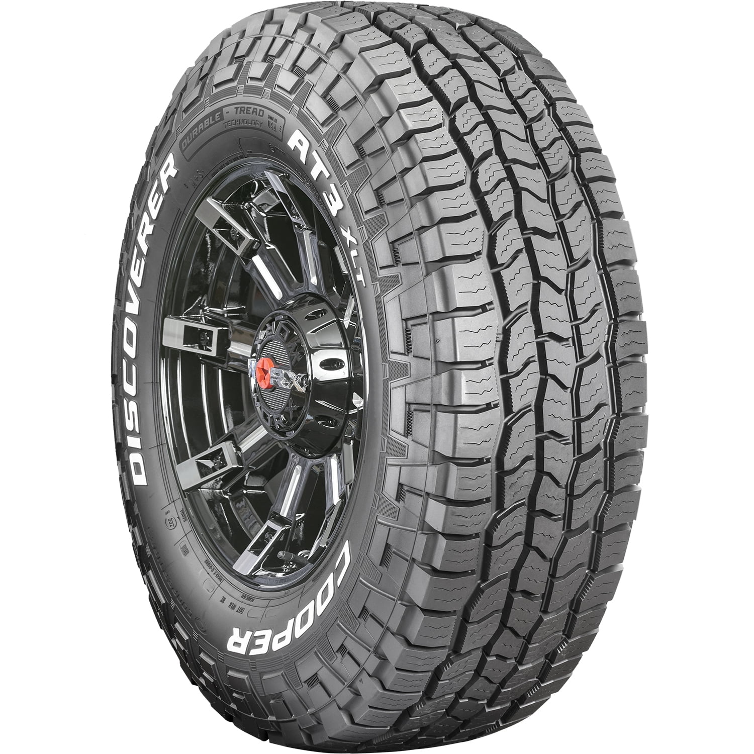COOPER TIRES Cooper Discoverer AT3 XLT All Terrain LT275/70R18 125/122S E Light Truck Tire