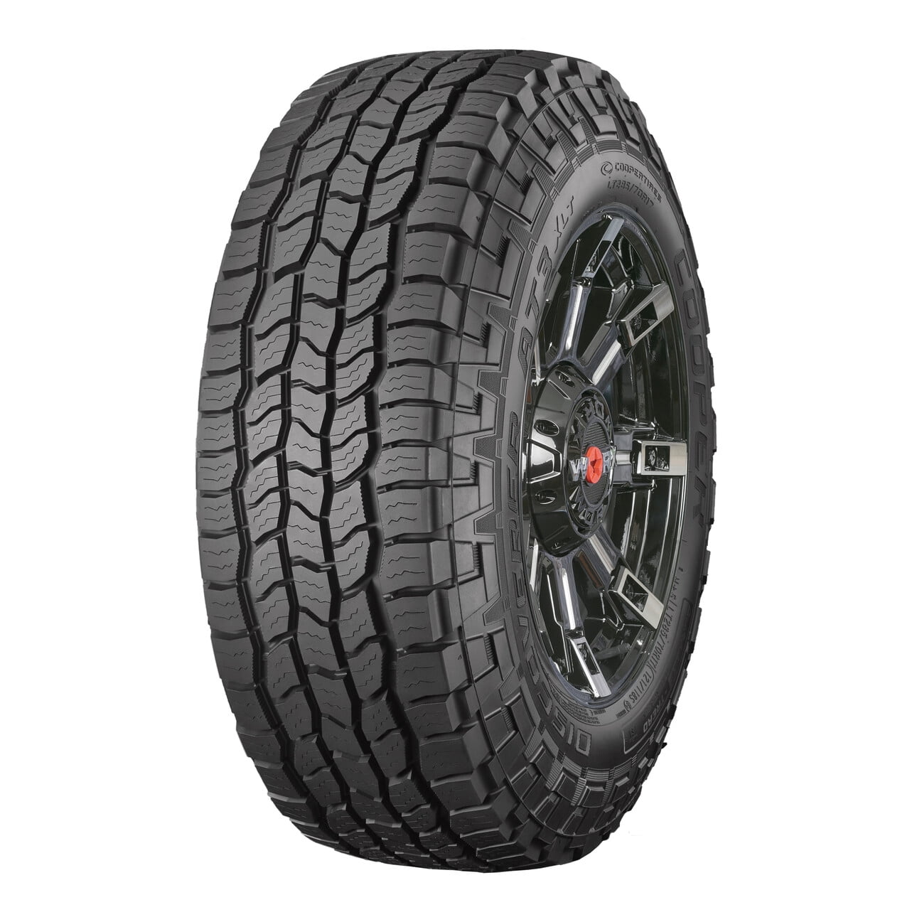 Cooper Discoverer AT3 XLT All Terrain LT37X12.50R17 124R D Light Truck Tire