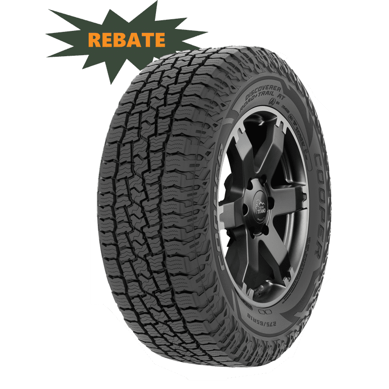 Cooper, Light Truck Tire, All Terrain, 265/70R17, 115T - Walmart.com