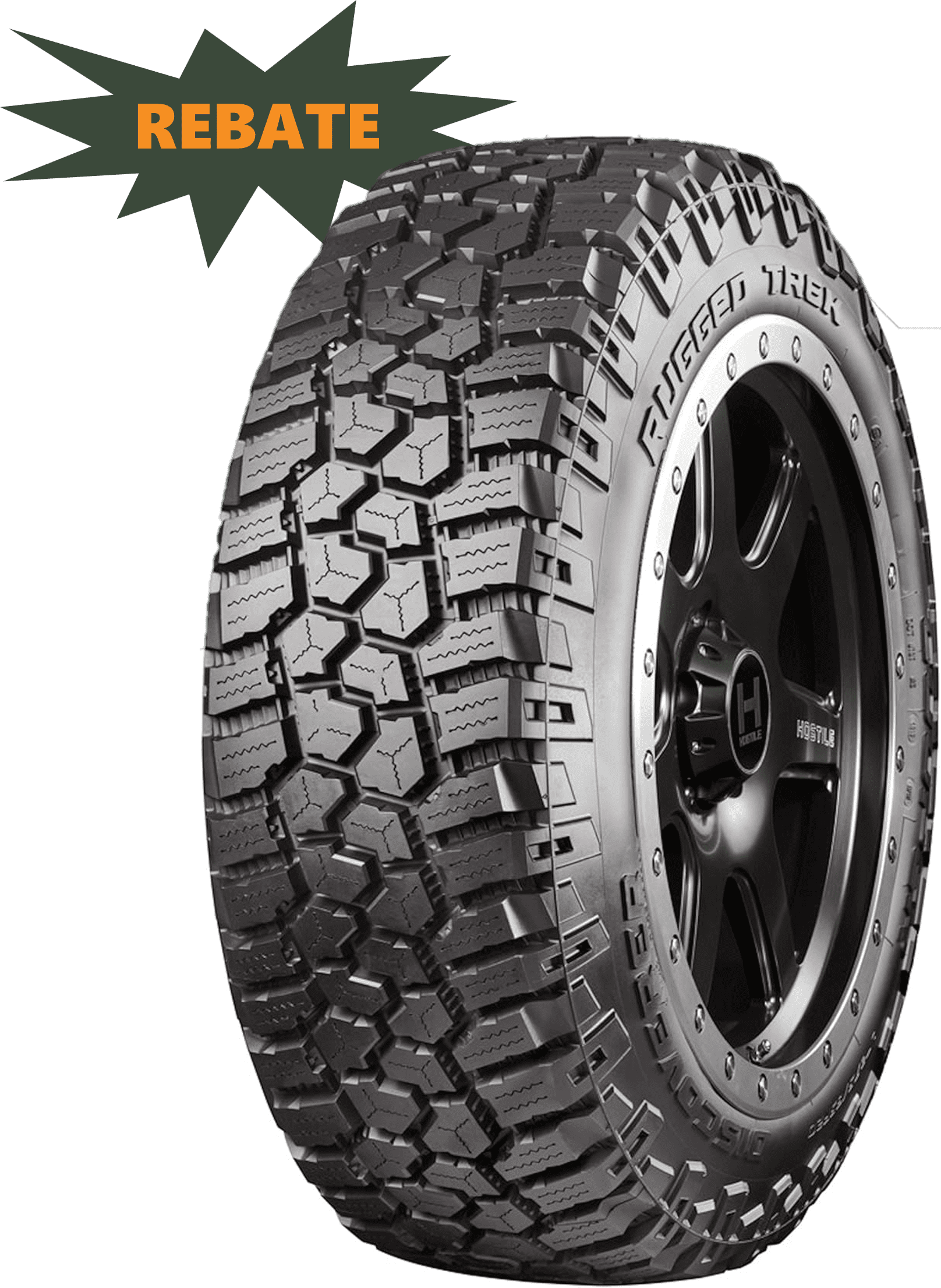④RURU新品 COOPER DISCOVERER LT285/55R20 Cooper Discoverer Rugged Trek All Terrain LT285/55R20 122/119Q E